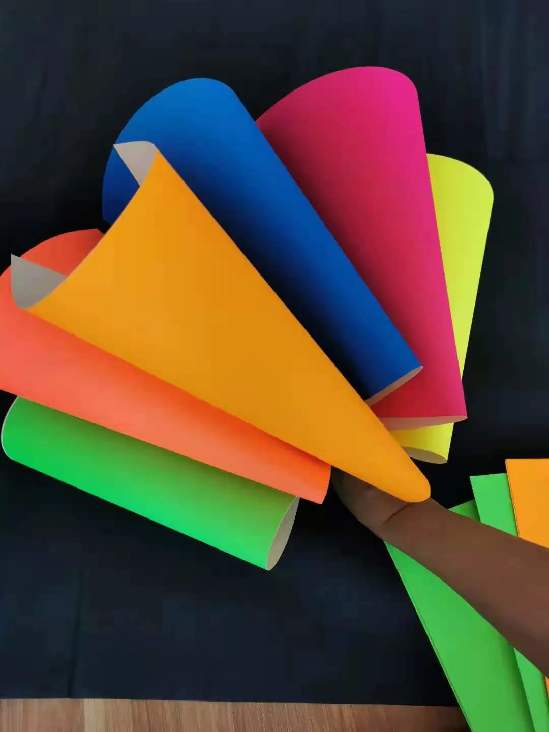 500 feuilles papier de construction papier couleur pour le pliage artisanal