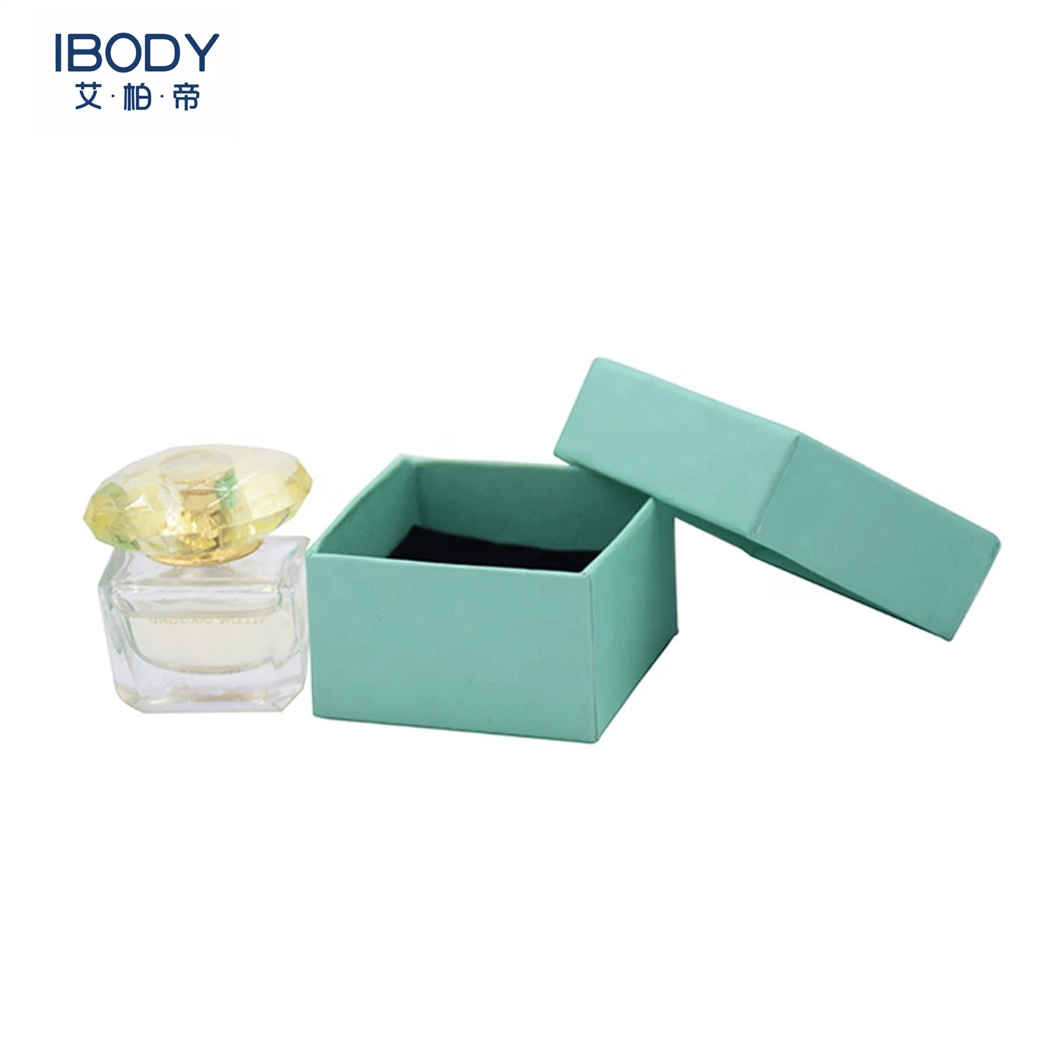 Cardboard Cover Square Shape Paper Perfume Packaging Box