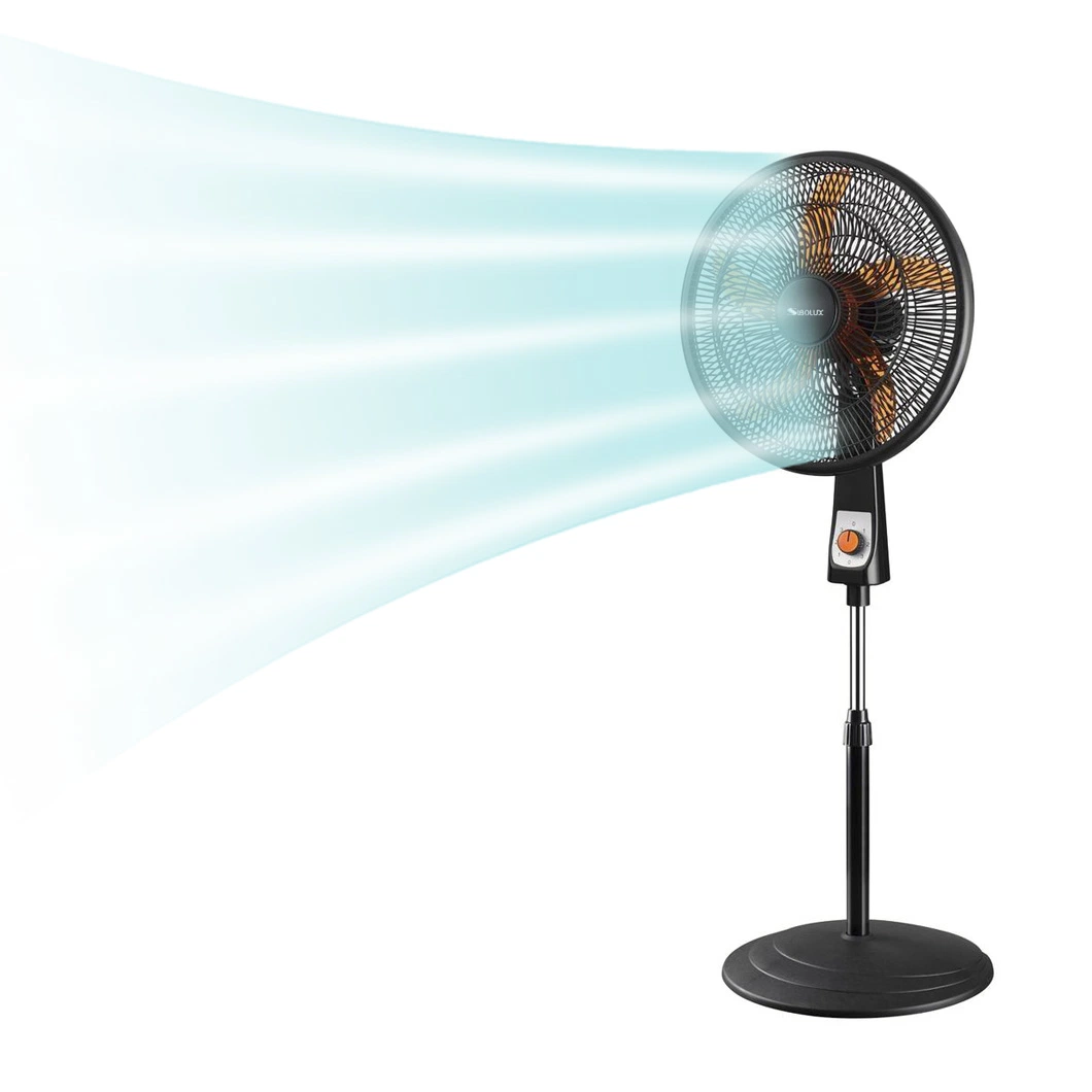 18'' Ventilateur électrique sur pied à base ronde avec télécommande