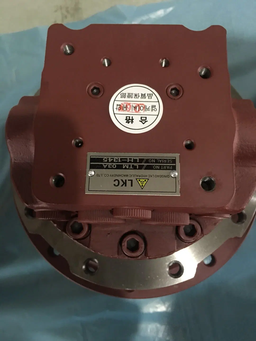 Motor de pistón hidráulico de 2,5 t~3.5T mini excavadora sobre orugas