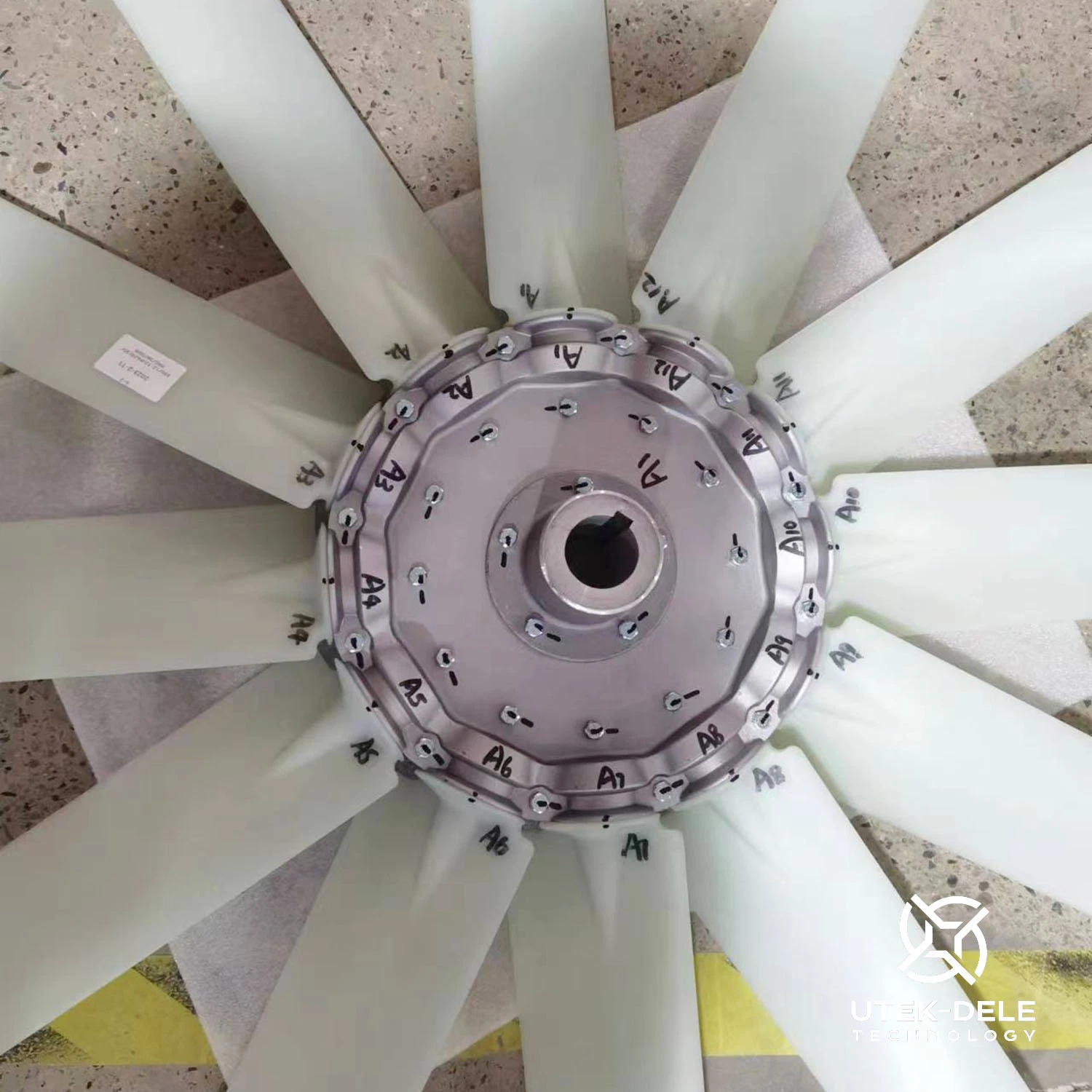 Durable Aluminum Pagas P4z/P5z/P6z Series Axial Fan/Impeller for Evaporative Cooling Tower