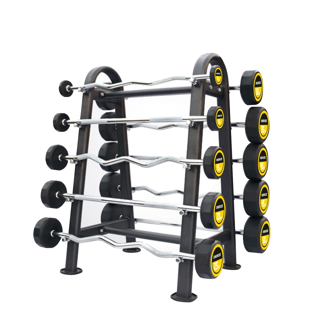 Gym and Home Fitness Machine Sport Equipment Gym Fitness Exercise Machine Barbell Rack Barbell Set