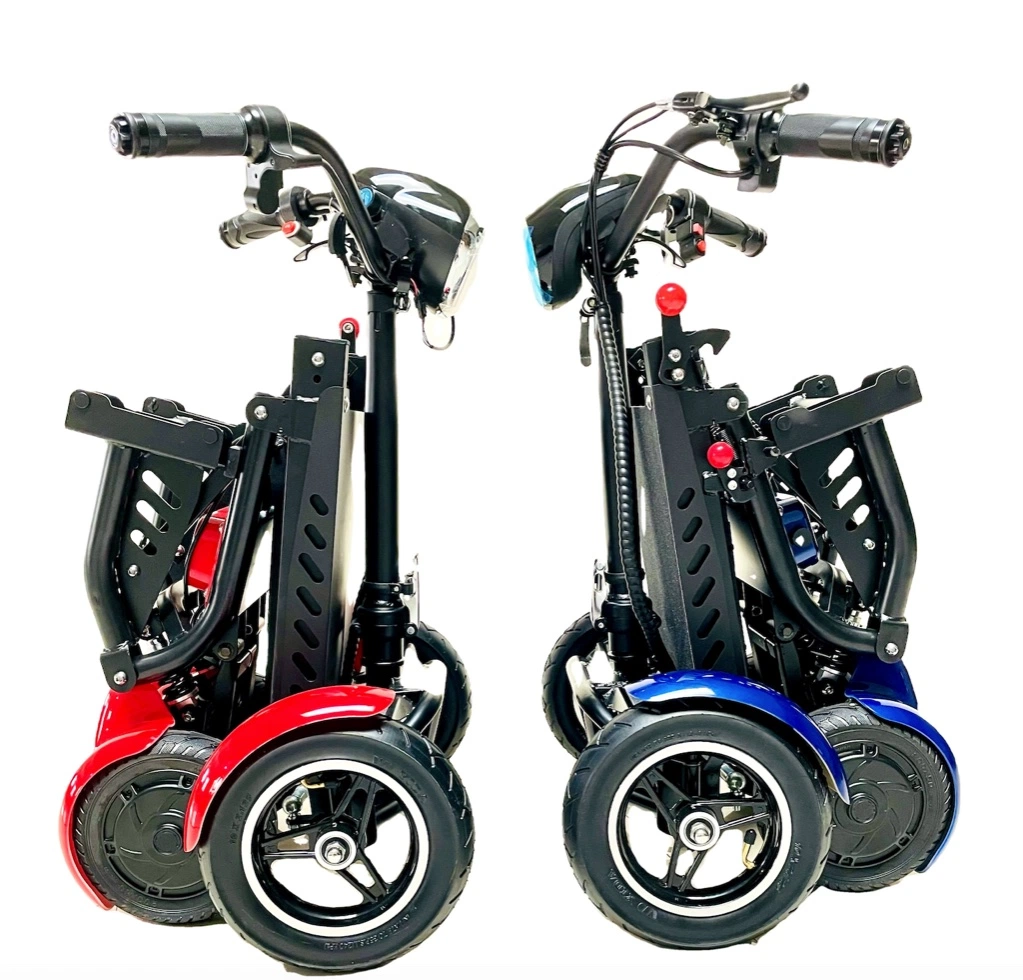 4 Rad Dual Motor Mobility Folding Elektro-Scooter Fahrrad für Erwachsene Personen