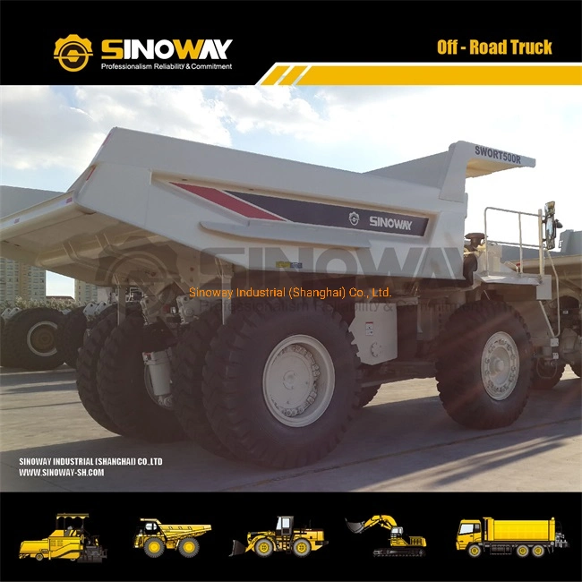 45ton Rigid Frame Haul Trucks with Hydraulic Four Wheels Brake