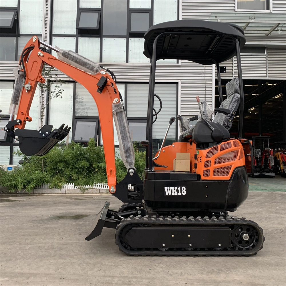 Free Shipping China Small Digger 1 Ton 1.2 Ton 1.5 Ton 1.8 Ton 2 Ton Kubota EPA Euro 5 Engine Mini Excavator