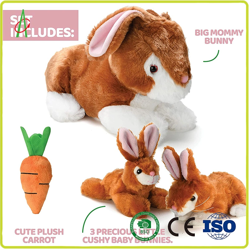 Bebé de felpa suave Peluche artesanales gracioso Don Pascual adorable juguete con BSCI CCC