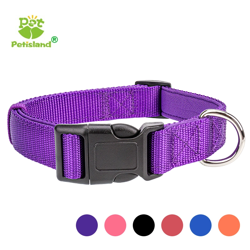 Petisland Custom Nylon/ Polyester Logo Pet Supply, Retractable Pet Harness and Lead Products, Personalized Leash Dog Training Collar