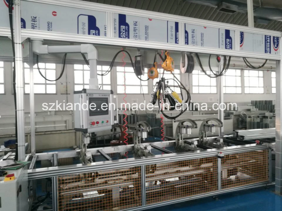 Sandwich Busbar Reversal Assembly Line Busduct Fabrication Riveting Machine Production