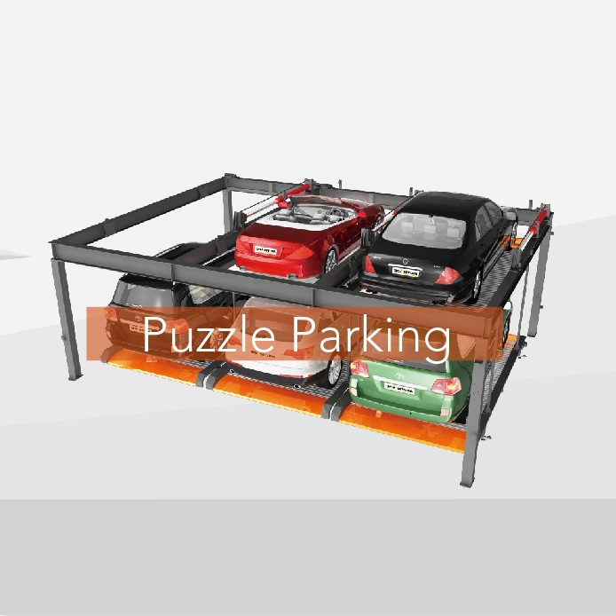 CE Hydraulic Multilevel Automated Puzzle Car Parking System