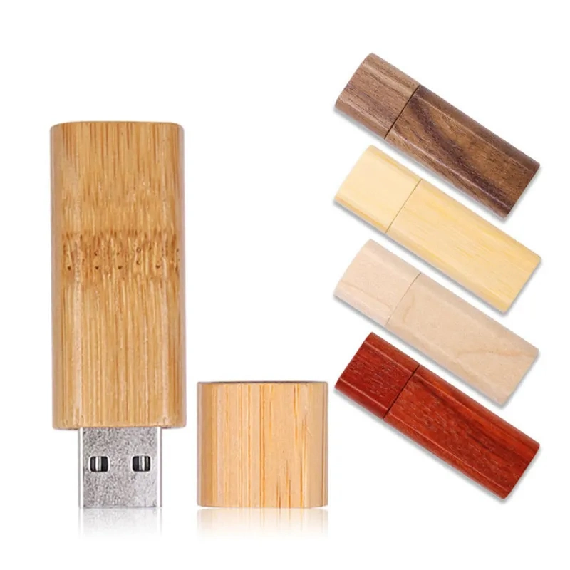 Promotional Gift Wooden USB Flash Drive High Speed Flash Free Sample