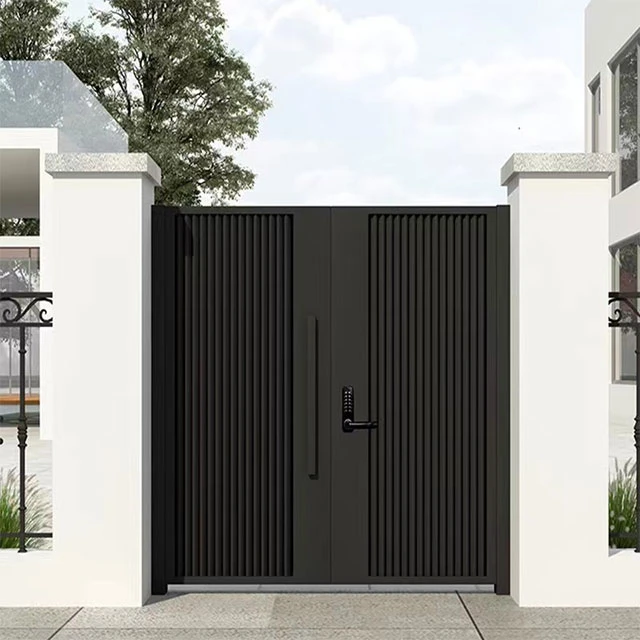 Factory Customizable Iron Gate Designs Simple Gates for Houses