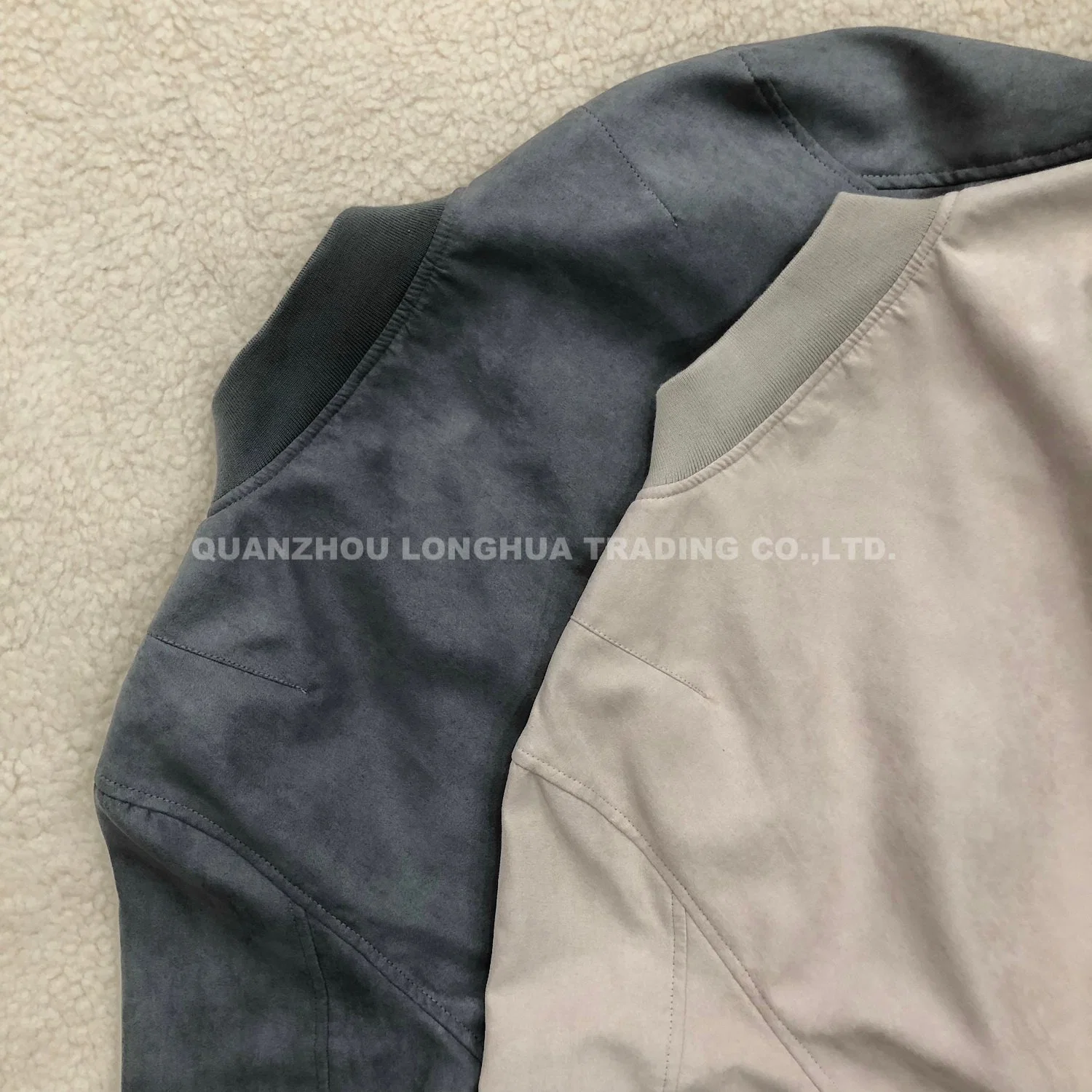Men Jacket Boy Jacket Woven Fashion Suede Apparel Grey Beige Clothing Outdoor Clothes