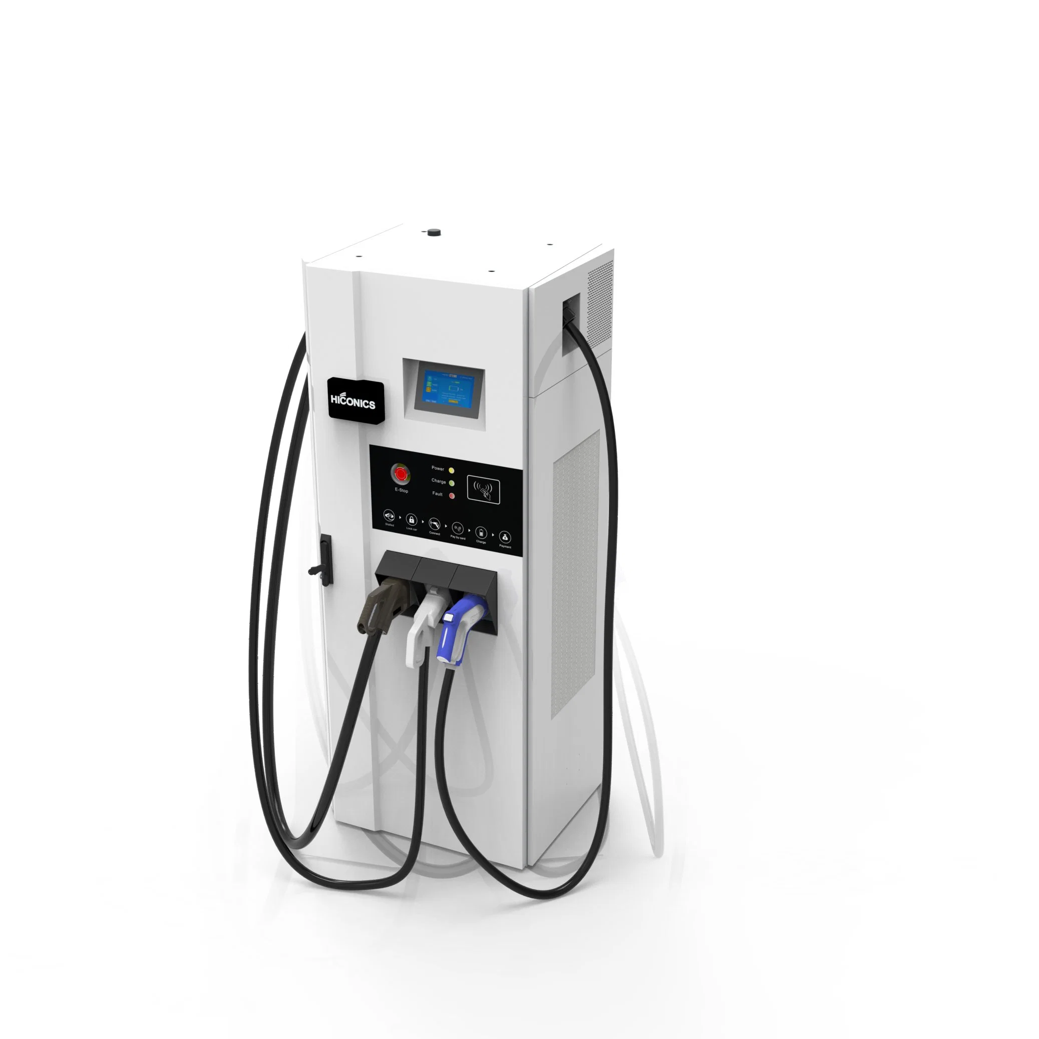 CCS/Chademo/Type 2 ISO معتمد من محطة شحن الدراجات الكهربائية Haosheng EV الشاحن