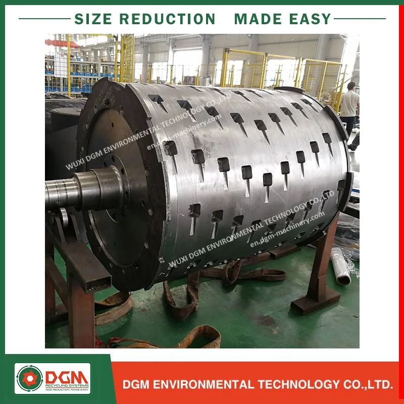 High Efficient PP Pipe Shredding Machine with Weg Motor