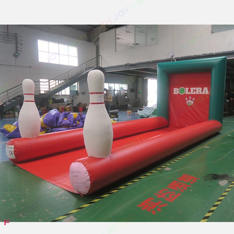 7X3m Inflatable Bowling Pin Lanes Giant Inflatable Bowling Set Alley Sport Games