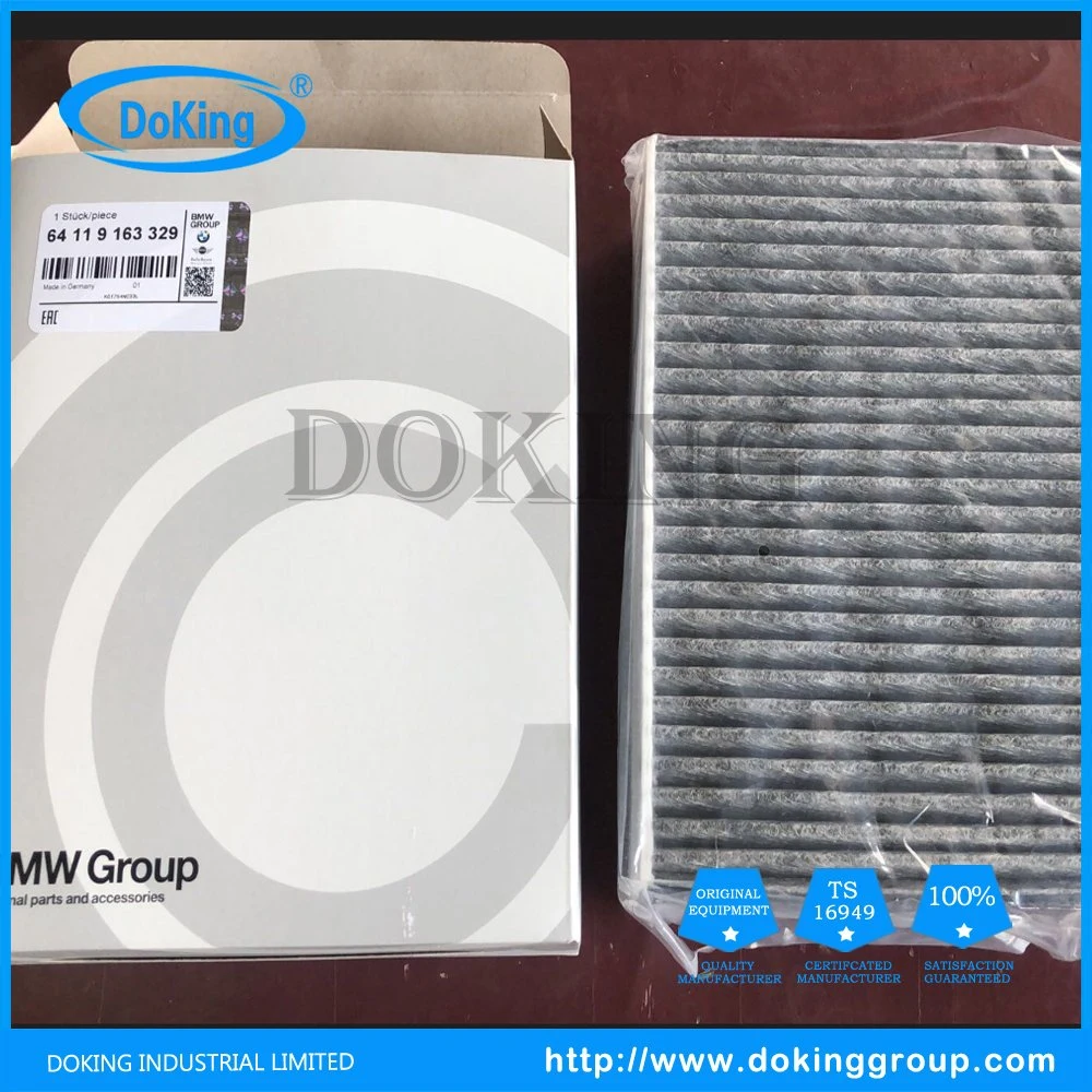 Wholesale Price Auto Parts Cabin Air Filter 64119163329 for BMW