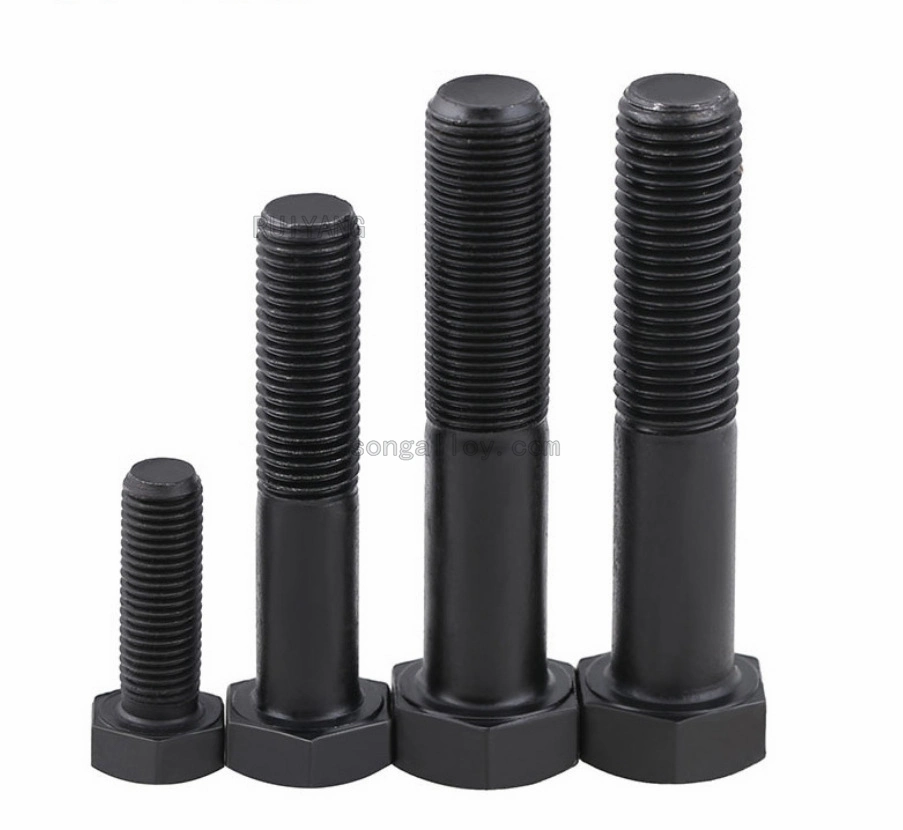 DIN 960 титана с шестигранной головкой Shank-Fine Bolts-Reduced резьба