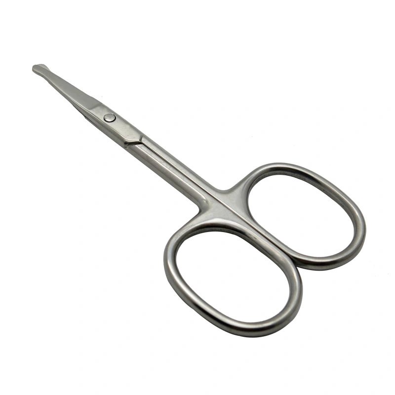 El espesor de 3,5 mm de acero inoxidable de 3,5 pulgadas y cejas pelo de la nariz Manicura Cuticle Scissors