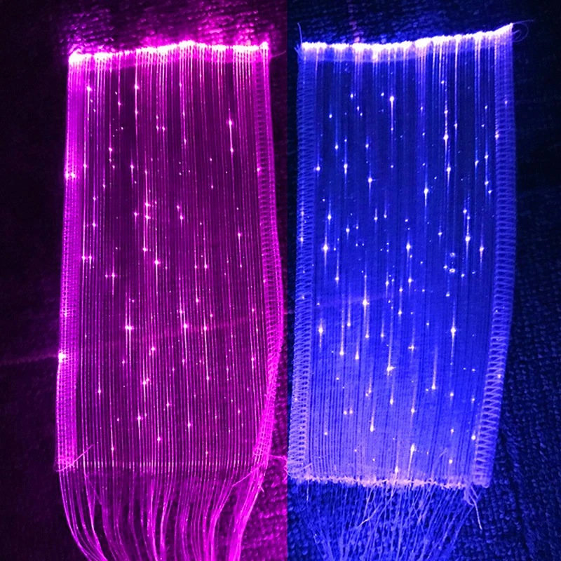 Glow in The Dark Luminous LED Lighting Cloth Fiber Optical Fabric