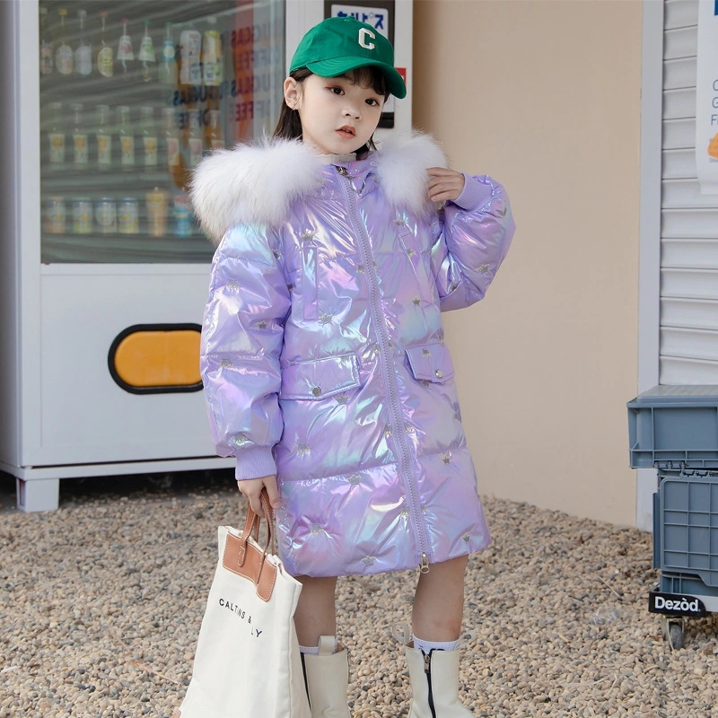 New Long Style High quality/High cost performance  Korean Waterproof Parenting Children Apparel Thickened