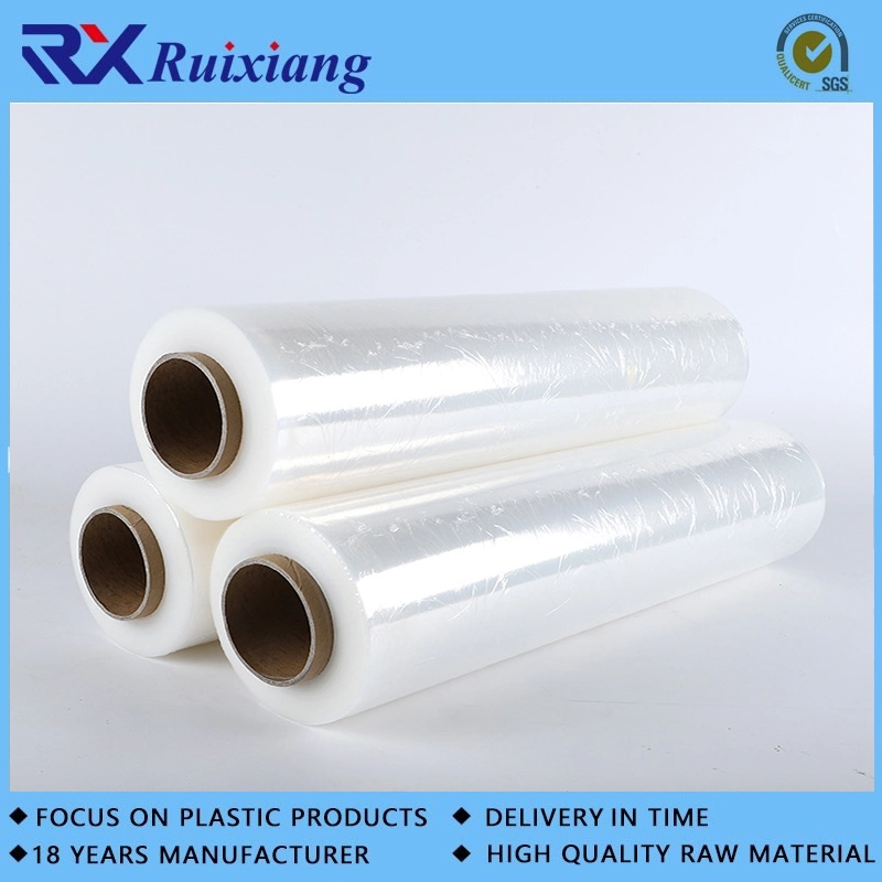 Factory Price Pallet Film High Quality Hand Stretch Film LLDPE Stretch Wrap Cast Stretch Film Shrink 17 Mic Stretch Film