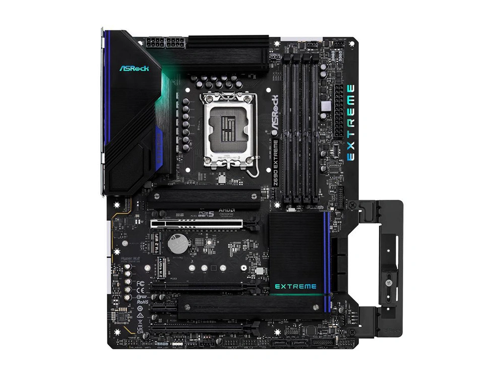 Asrock Z690 Extrême Intel LGA 1700 Z690/S SATA de 6 Go de mémoire DDR4 de la carte mère Intel ATX