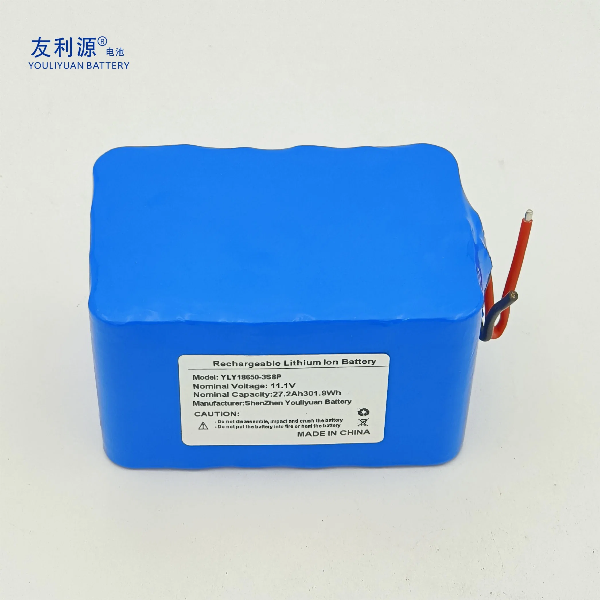 3400mAh Large Capacity 18650 Cell 3s8p 11.1V 27.2ah High quality/High cost performance Li-ion Electric Vehicle Home Appliance Battery