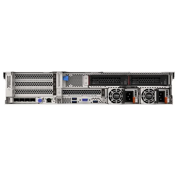 Thinksystem Sr650 V2 2u Computer Server/Intel Xeon 8352V CPU/256g RAM/2X10GB Network Card