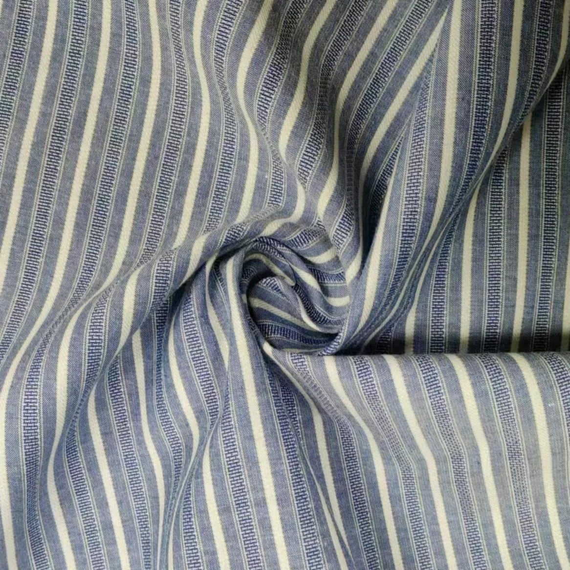 Premium Yarn Dyed Cotton Jacquard Shirting Fabric Materials-Fgtex&reg; -Eco-Friendly Fabric Garden