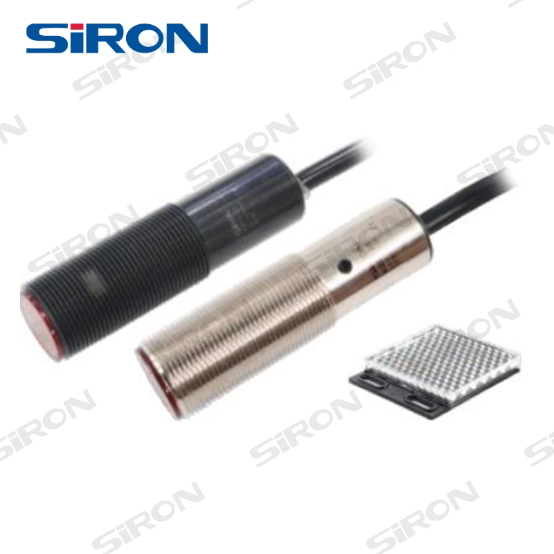 Stron K015-26 M18 IP66 المستشعر الكهروضوئي التأمّل العبقري بالأشعة تحت الحمراء 4 مستشعر الأشعة تحت الحمراء للأسلاك