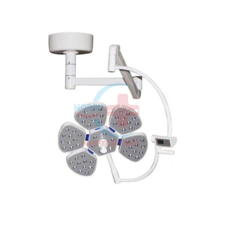 Hc-I026e precio de fábrica Flower-Shaped Medical Wall-Mounted LED Lámpara quirúrgica lámpara operativo Shadowless