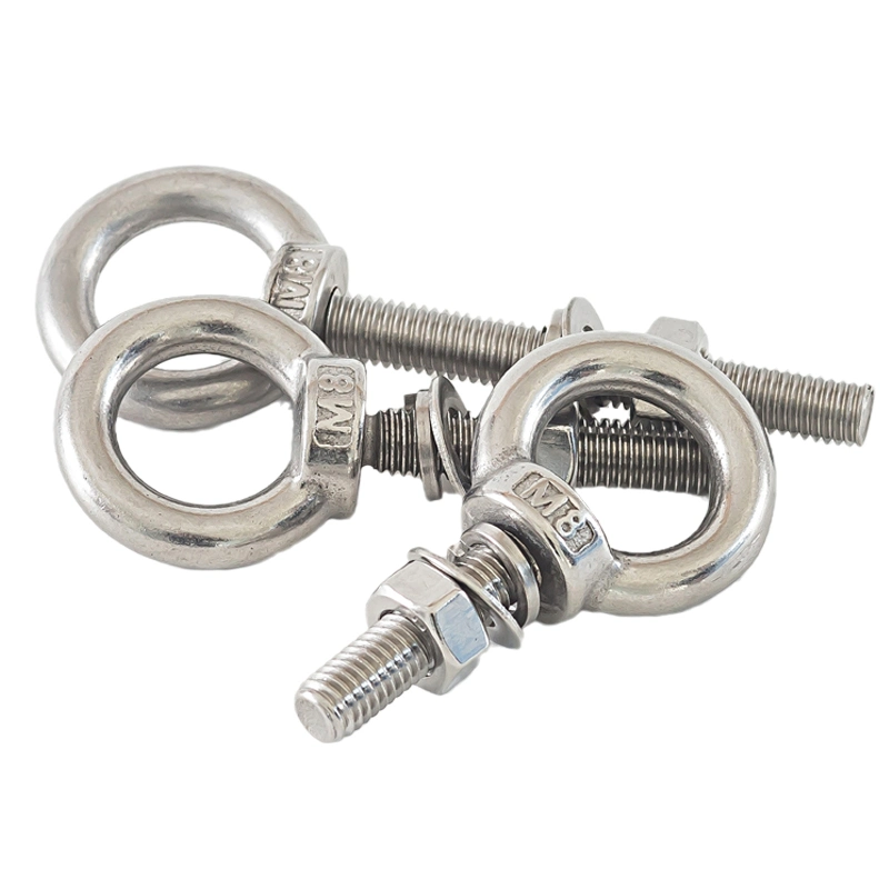 High Strength Rigging Hardware Stainless Steel DIN580 12 Forged Eyebolt Eye Bolt