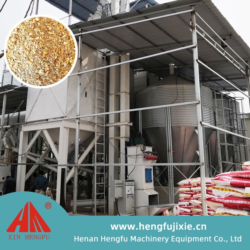 Use Farm Feeds Poultry Feed Machinery Corn Animal Chicken Feed Processing Line