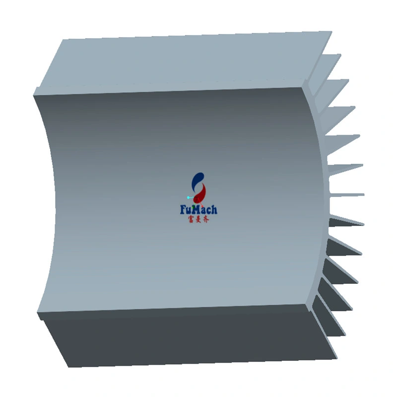 6063 T3/T8 Industry Extruded Aluminum Extrusion Heat Sink Aluminum Profiles