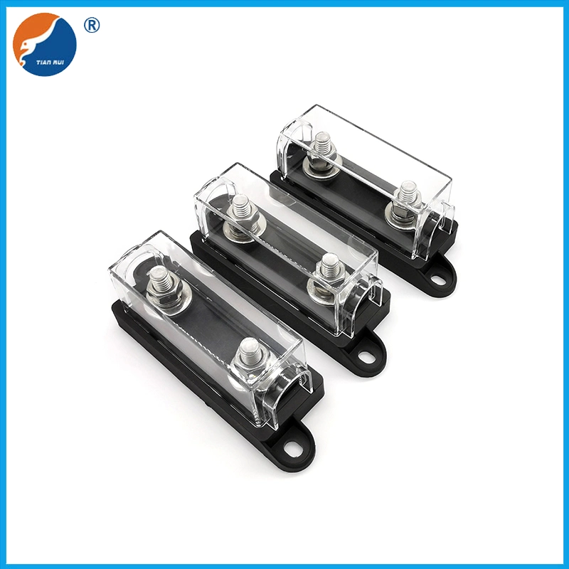 32V 100A 200A 300A 400A 500A Anl Bolt Down Bolt-on Car Audio Fuse Box Holder for Truck Vehicle