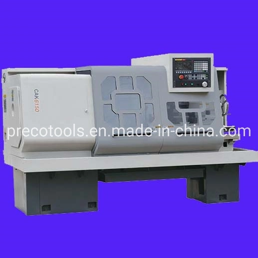 La precisión de cama plana horizontal máquina CNC torno giratorio Cak6150