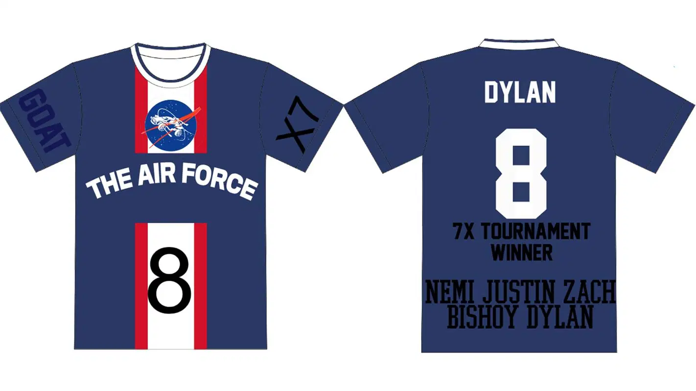 Men's Fashion Soccer Jersey Customized Polyester Team Football Shirt Kids