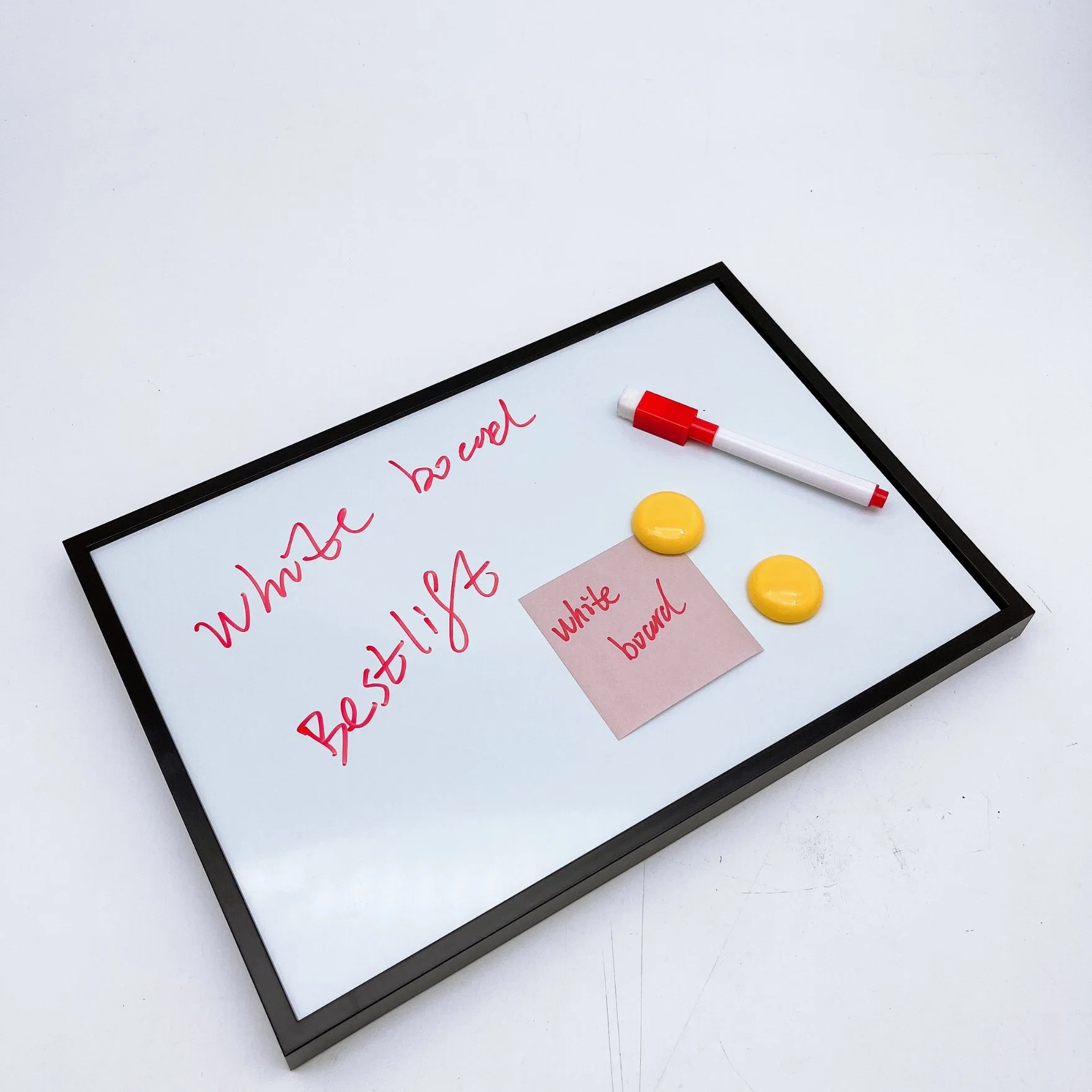 Dry Erase Display Magnetic Desktop Whiteboard for Creative Gift