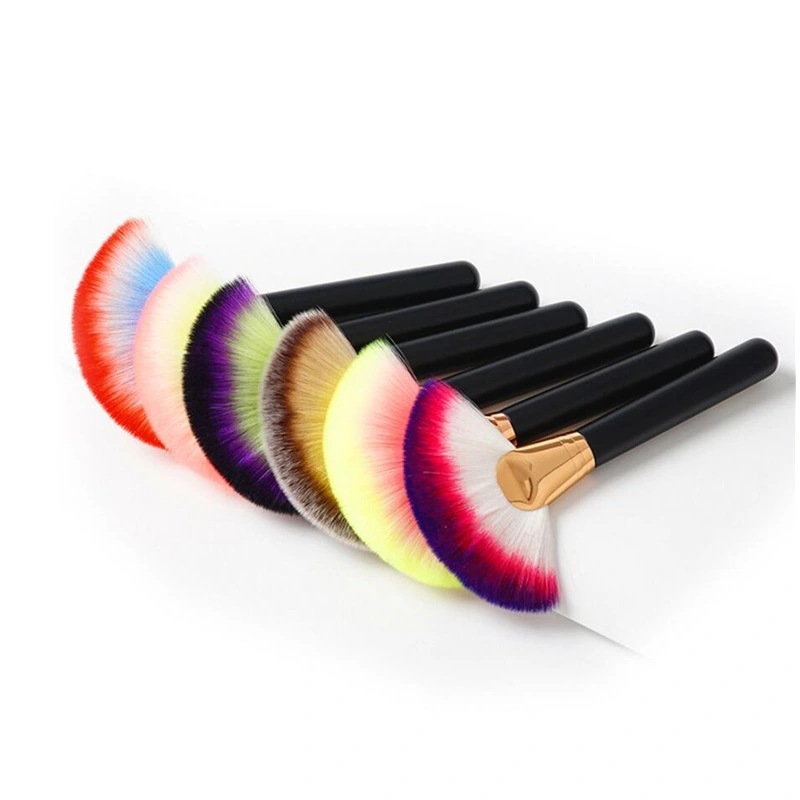 Fan Shape Makeup Brushes Powder Brush Sector Shaped Blush Cosmetic Brush