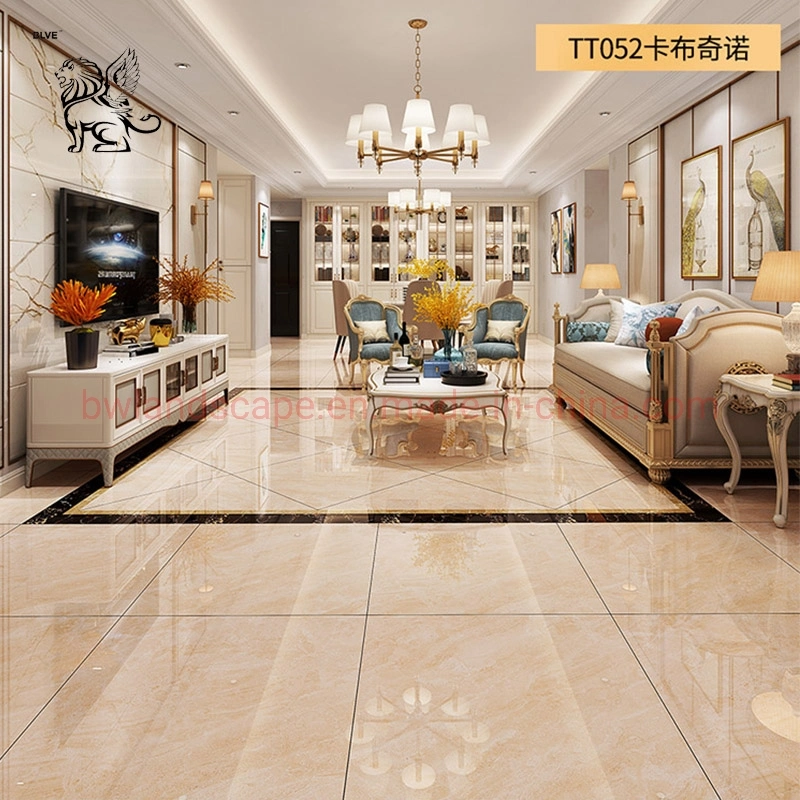 Blve Air Purification European Home Decor Beige Marble Slabs Natural Stone Floor Tile for Wholesale/Supplier Tt089