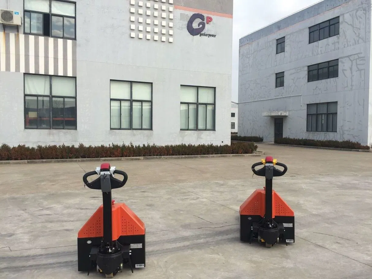 50% off China Gp Brand High Quality 2ton Full Electric Pallet Truck (DC power) for Hot Sale