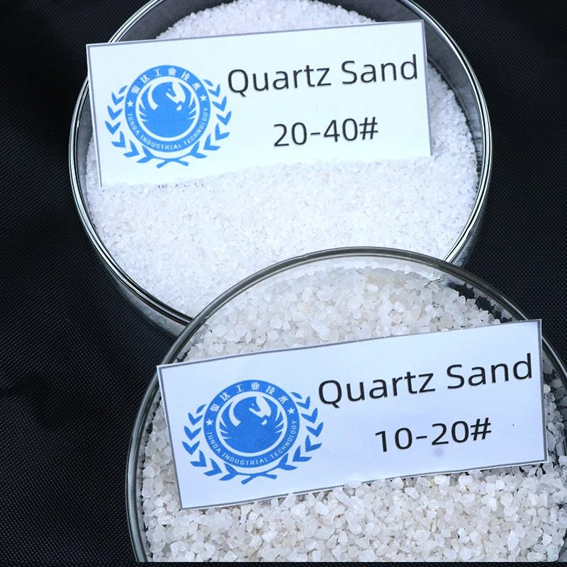 Best Sales White Quartz Sand SiO2 99,6% für Sandstrahlquarz Sand