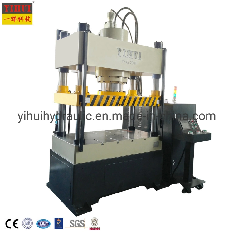 4 Columns Stamping Servo Hydraulic Press with Heating Plate