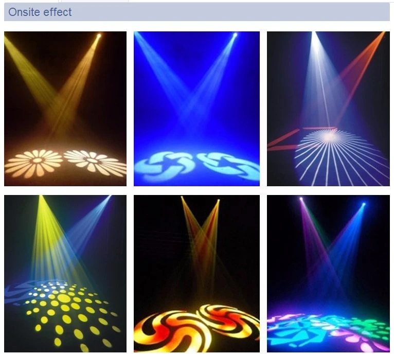 Foco profesional de cabezal móvil Gogo LED 90W de alta calidad Para DJ Disco Club Stage Show y Boda