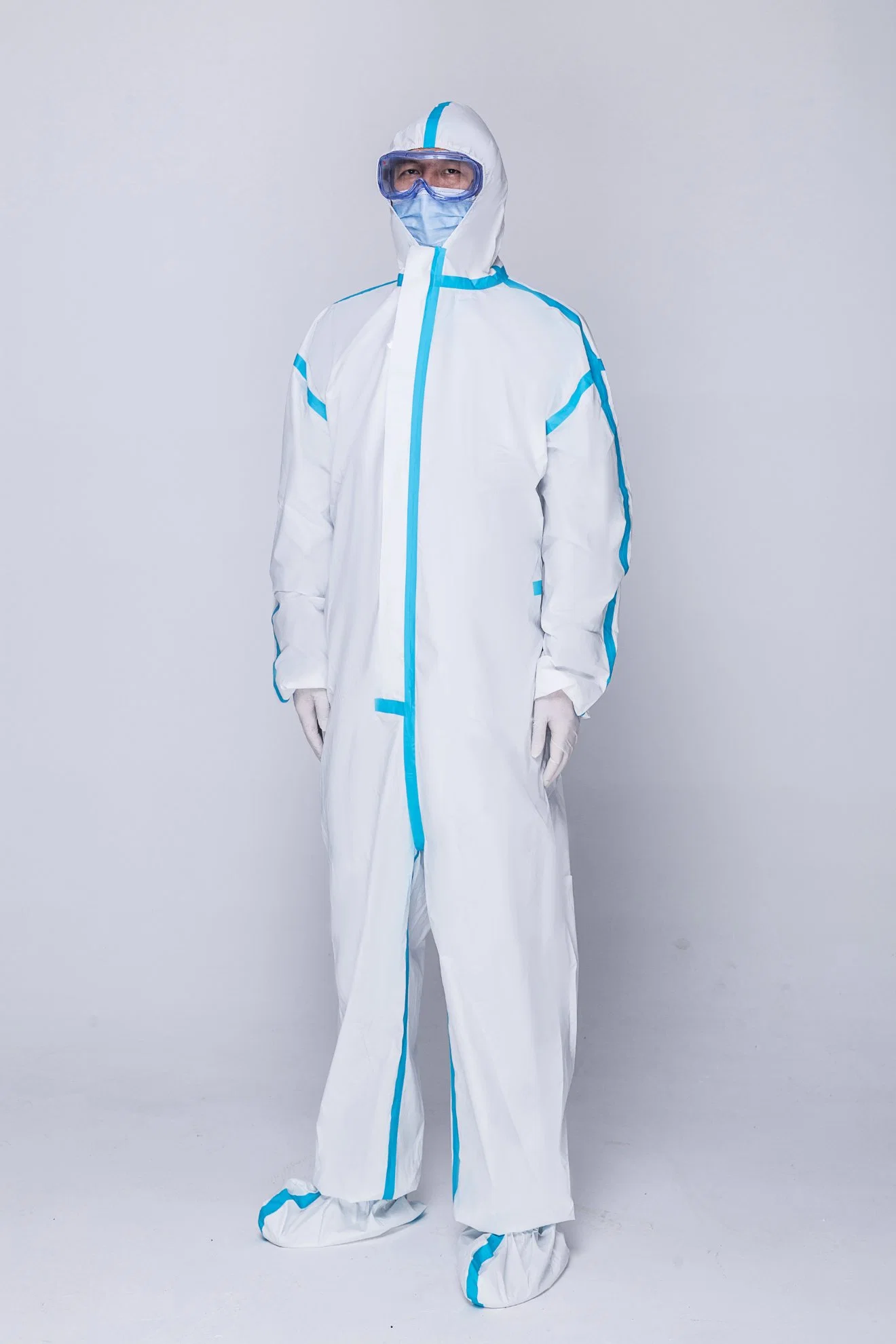 Health Facility Personal Protective Clothing with Boot Cover