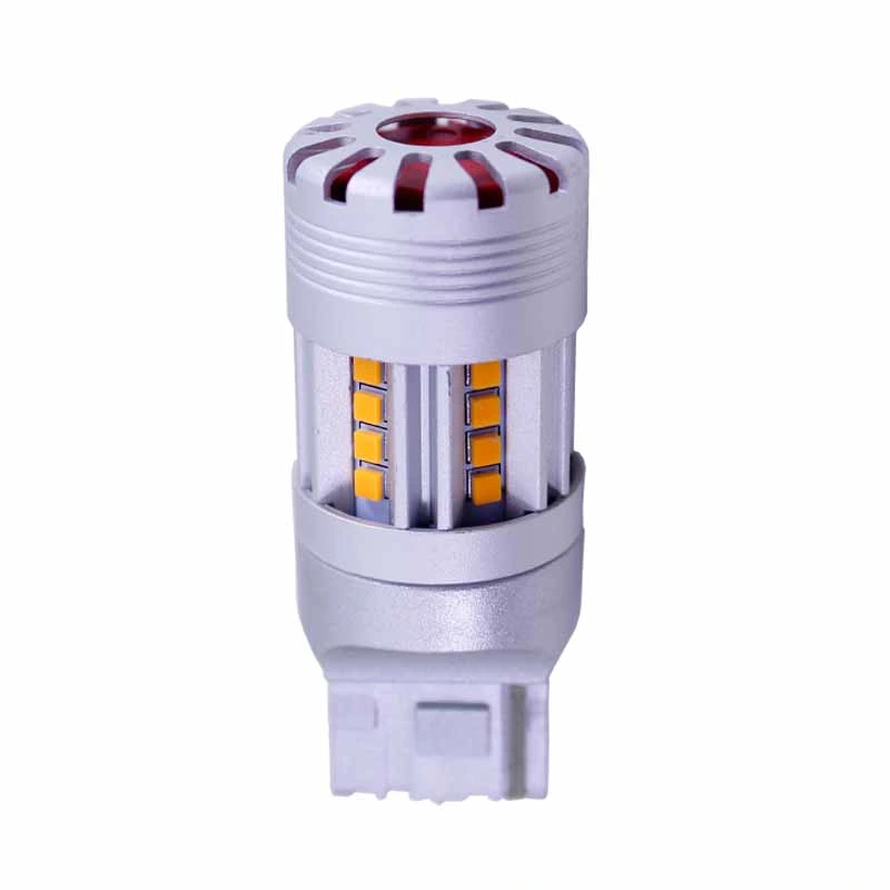 1156 LED Bulb Super Bright 21W No Error S25 Ba15s 1141 1003 7506 Amber Car Canbus Free Turn Signal Lights