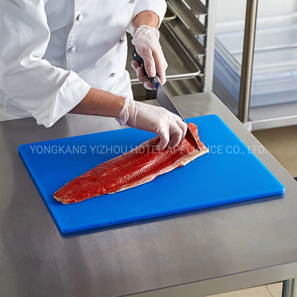 7-Color Plastic Cutting Board LDPE Chopping Board 600X400X20mm Commercial Chopping Block