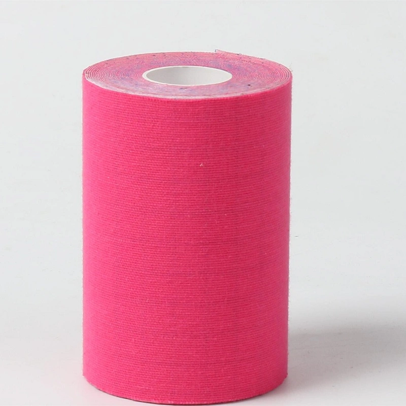 Manufacture Fixed and Flexible Colorful Kinesio Adhesive Plaster Medical Cohesive Bandage Tape