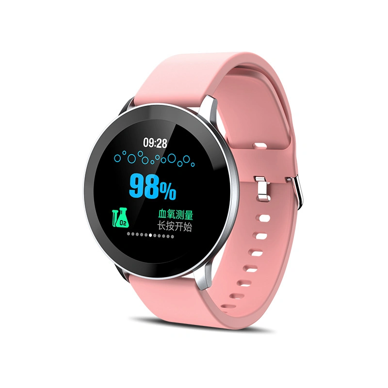 T8 قياس درجة الحرارة Smart Watch Heart Rate وضغط الدم مراقبة القنط الرياضي بتقنية Bluetooth