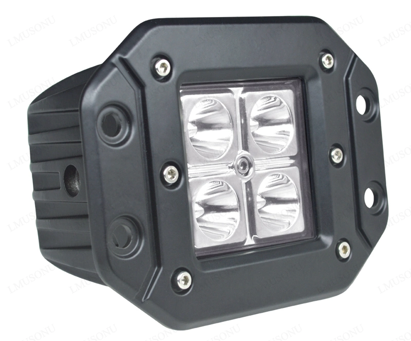 LED Work Light 12W 3 Inch 10-30V 6000K CREE Car Parts for Trucks